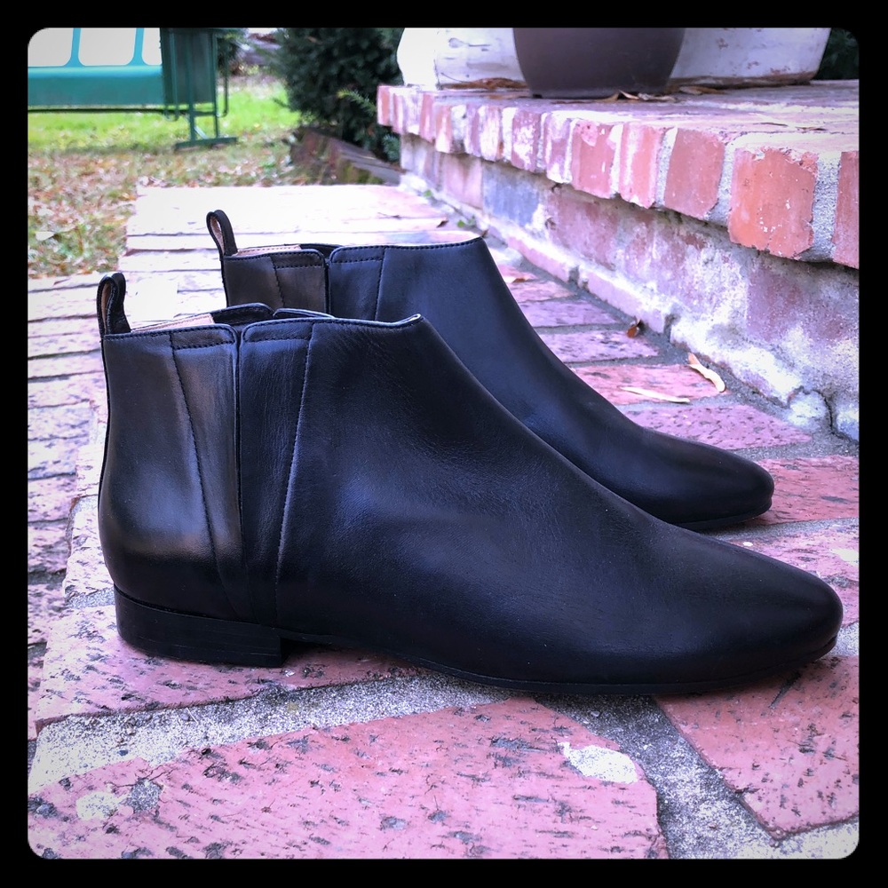 Cole Haan black booties